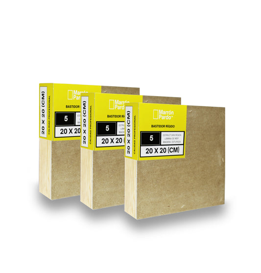 Bastidor Cuadrado Y Rectangular Rígido MDF