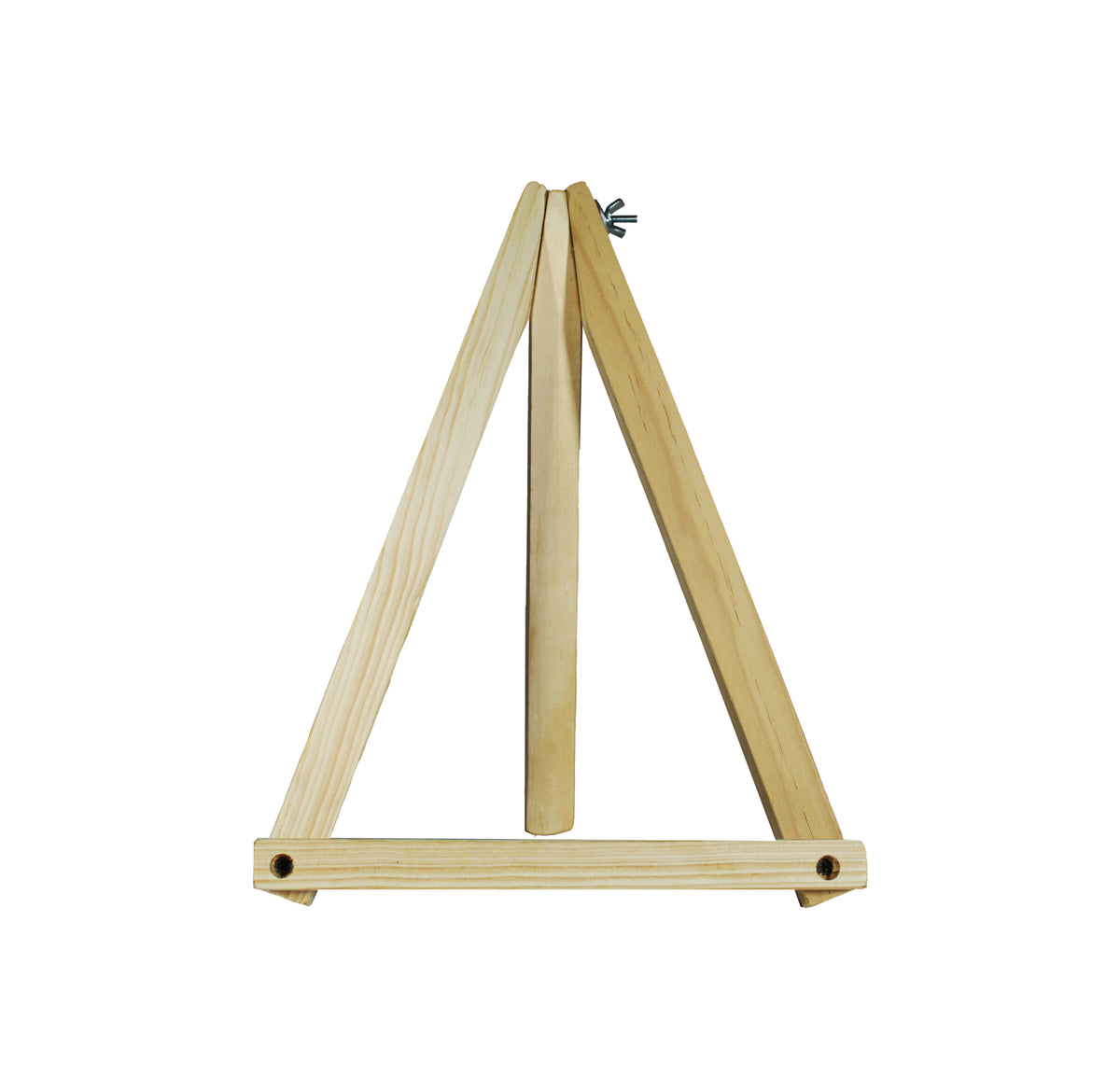 Caballete de mesa tamaño 30 cm, portátil — Marrón Pardo