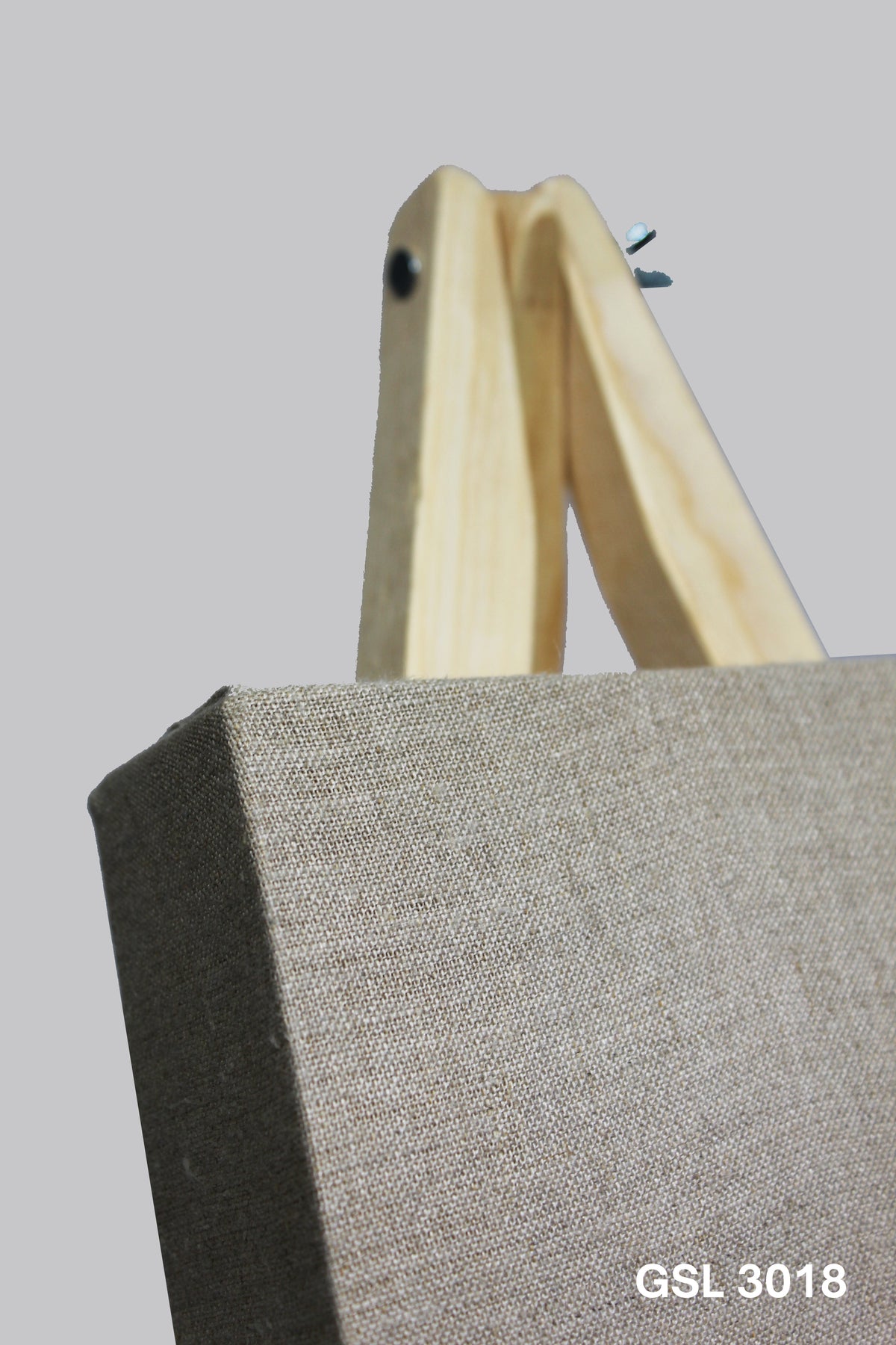 Lino polaco GSL3018 400 g/m² para bastidor — Marrón Pardo