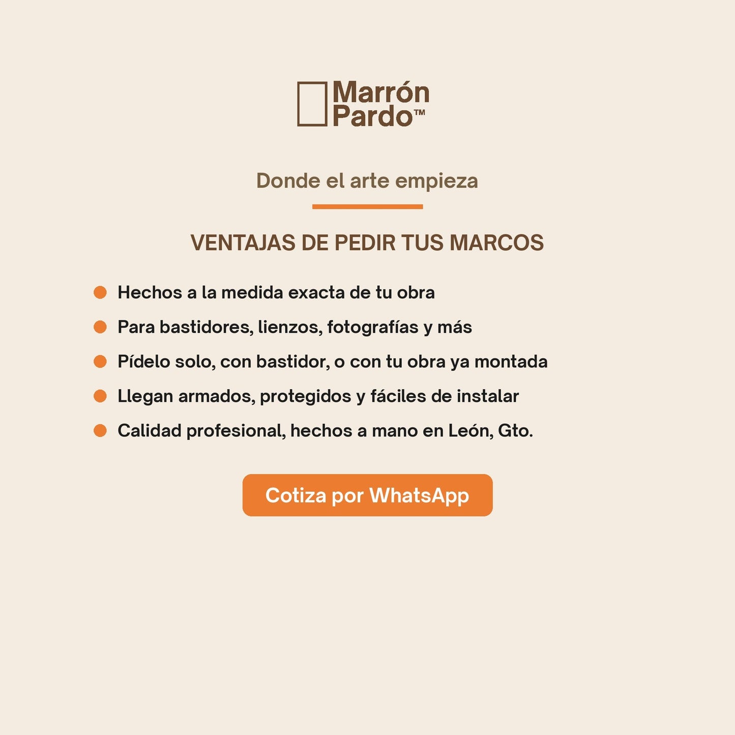 Marco Moldura 63 a Medida | Perfil Escalonado de Galería