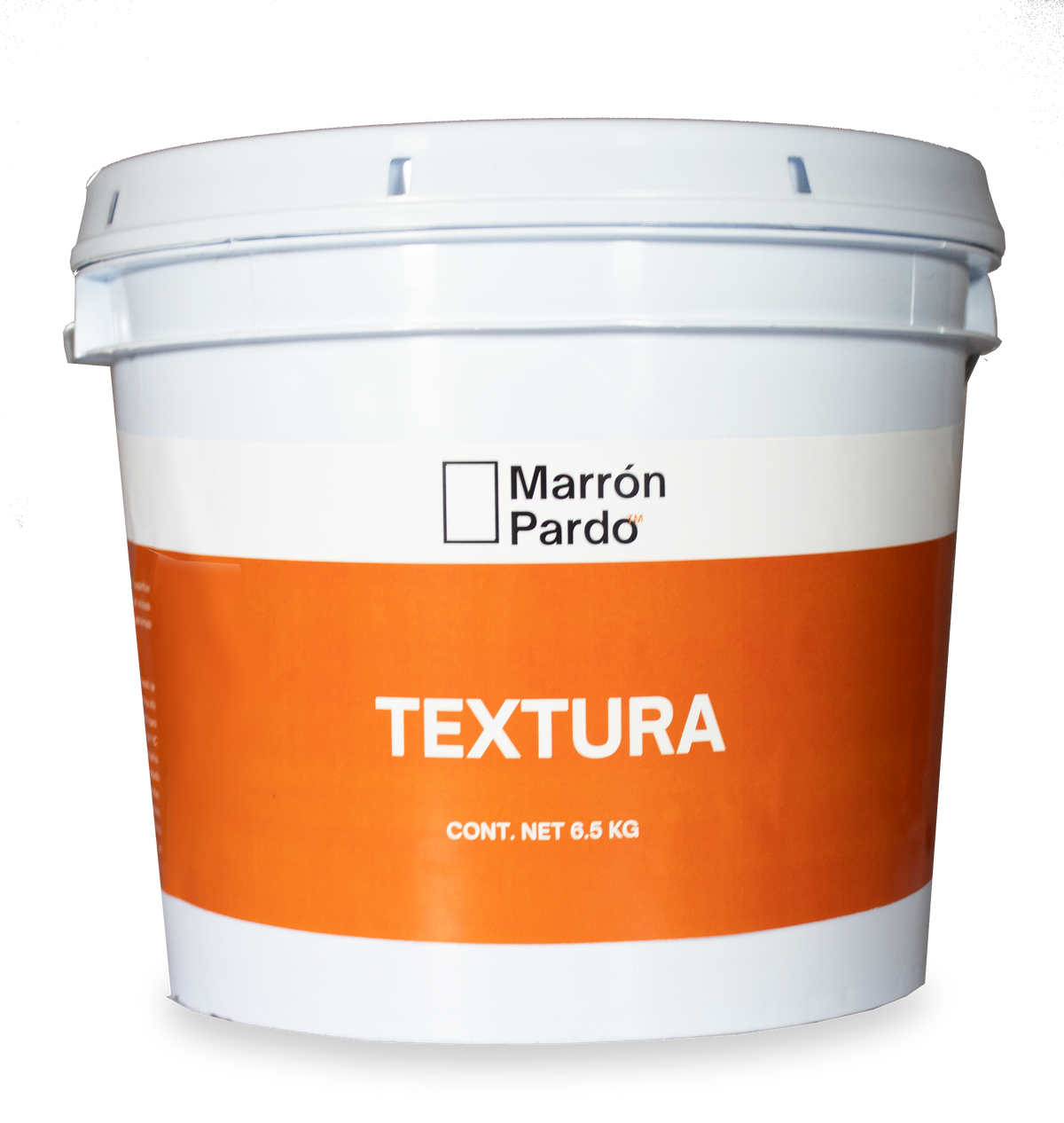 Textura blanco perla para crear relieves sobre la obra — Marrón Pardo